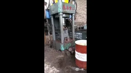 Aço Hidráulico Cobre Alumínio Sucata De Corte Briquetagem Tornos Máquina De Moldar Blocos