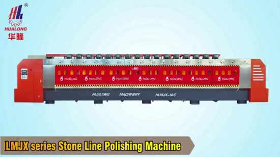 Máquina de polimento de linha de mármore de pedra para lajes de mármore, quantize ou outra pedra natural ou pedra artificial em máquina de corte de pedra